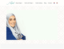 Tablet Screenshot of najathaddouch.com